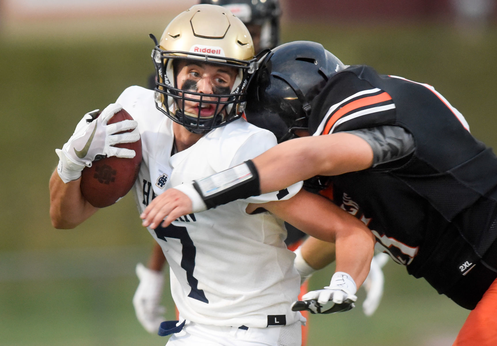 Football Bishop Heelan at Sioux City East